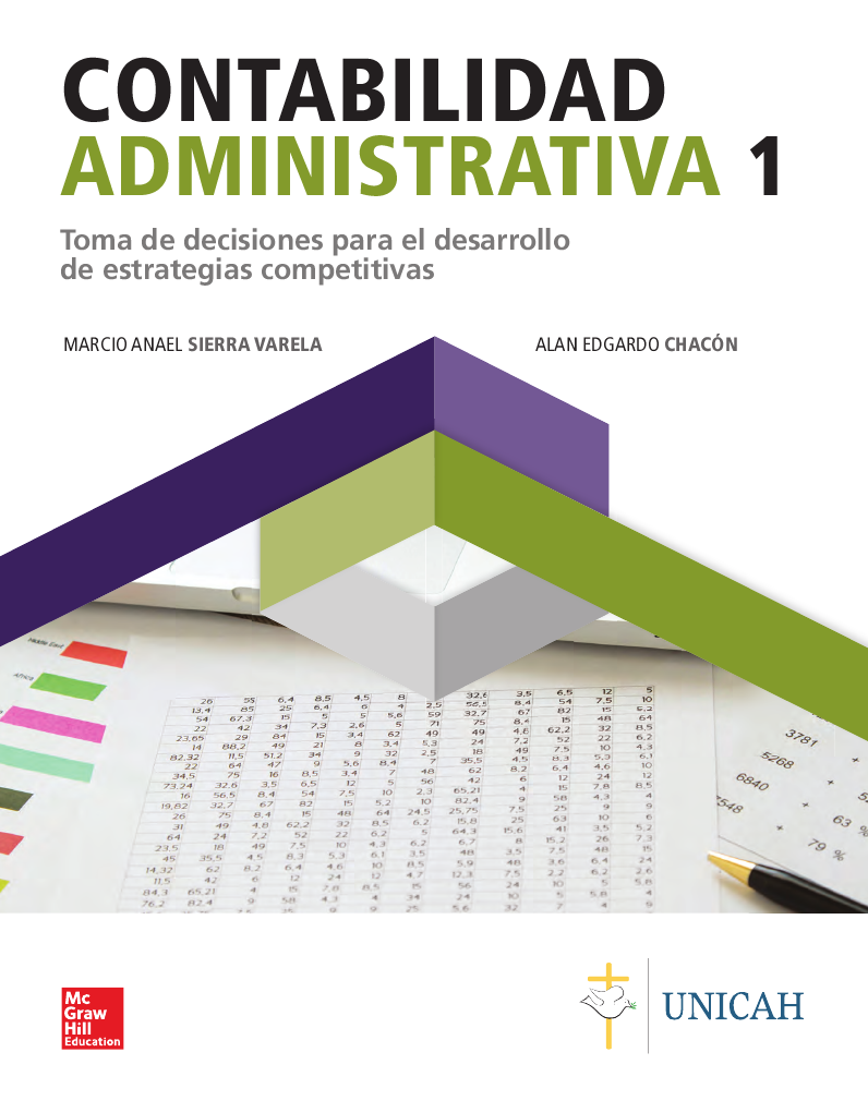 Libro Impreso Contabilidad Administrativa UNICAH – Mi Universo