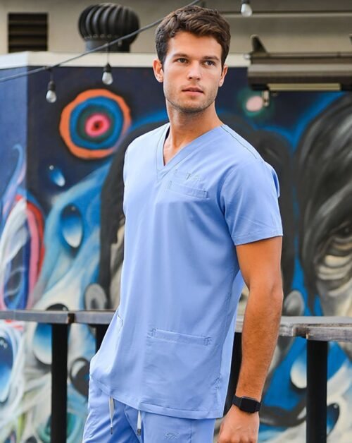Blusa Médica de 3 Bolsillos Icon 9400 para Hombre