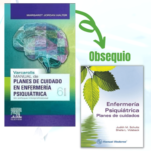 Oferta Especial Manual de planes de cuidado en enfermería psiquiátrica + Obsequio (Enfermería psiquiátrica Planes de Cuidados)