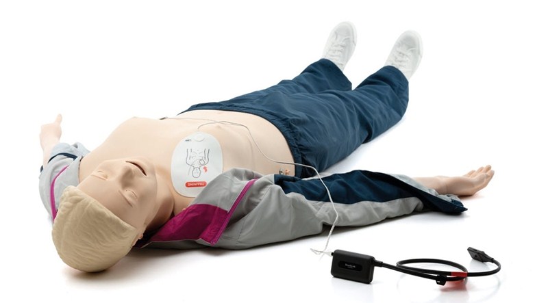 RA-Sim AED-LINK, brazo intravenoso izquierdo