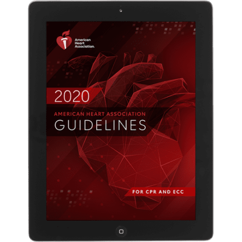 Libro electrónico de las Directrices de la AHA de 2020 para RCP y ECC