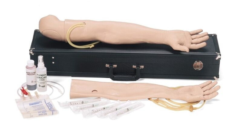Kit de brazo de entrenamiento IV multiveneoso masculino