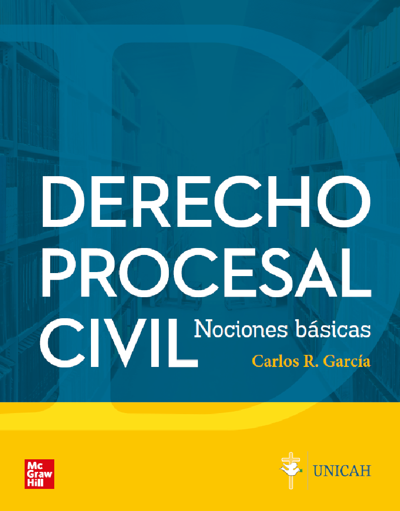 Libro Impreso Derecho Procesal Civil Nociones Básicas UNICAH