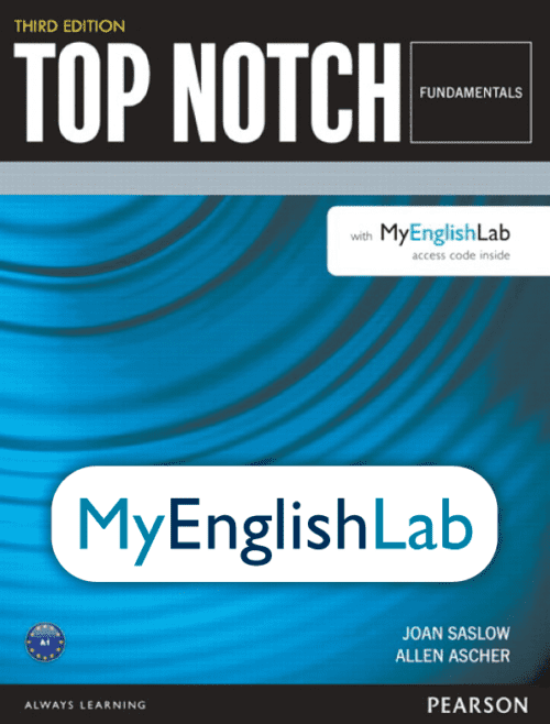 Libro Impreso Top Notch Fundamentals SB+MyEnglishLab 3ra Edición