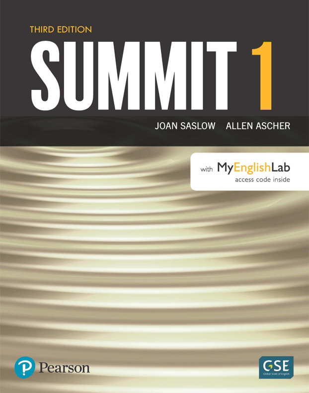 Libro Impreso Summit 1 SB + MyEnglishLab 3ra Edición