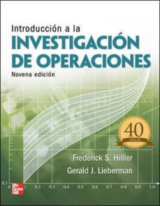 Oferta Especial Hillier Introducción a la Investigación de Operaciones 9na. Edición