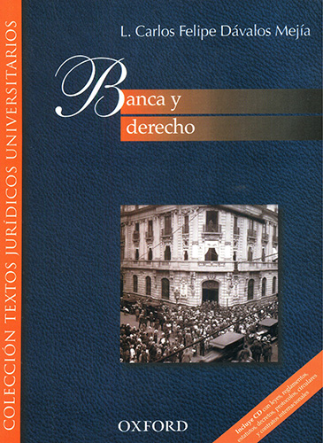 Libro Impreso BANCA Y DERECHO (INCLUYE CD) CARLOS FELIPE DAVALOS MEJIA