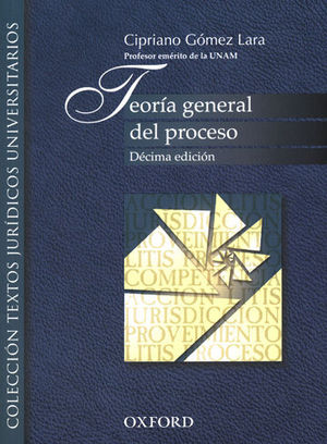 Libro Impreso Teoría General Del Proceso / 10 Ed.