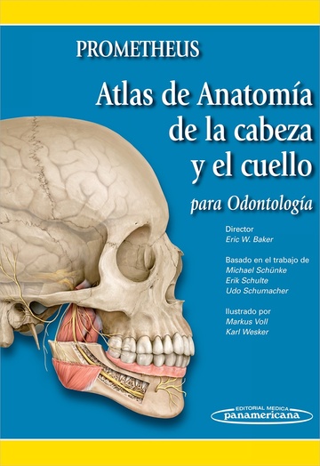 Libro Impreso-Prometheus, Atlas de Anatomía de la Cabeza y Cuello para Odontología