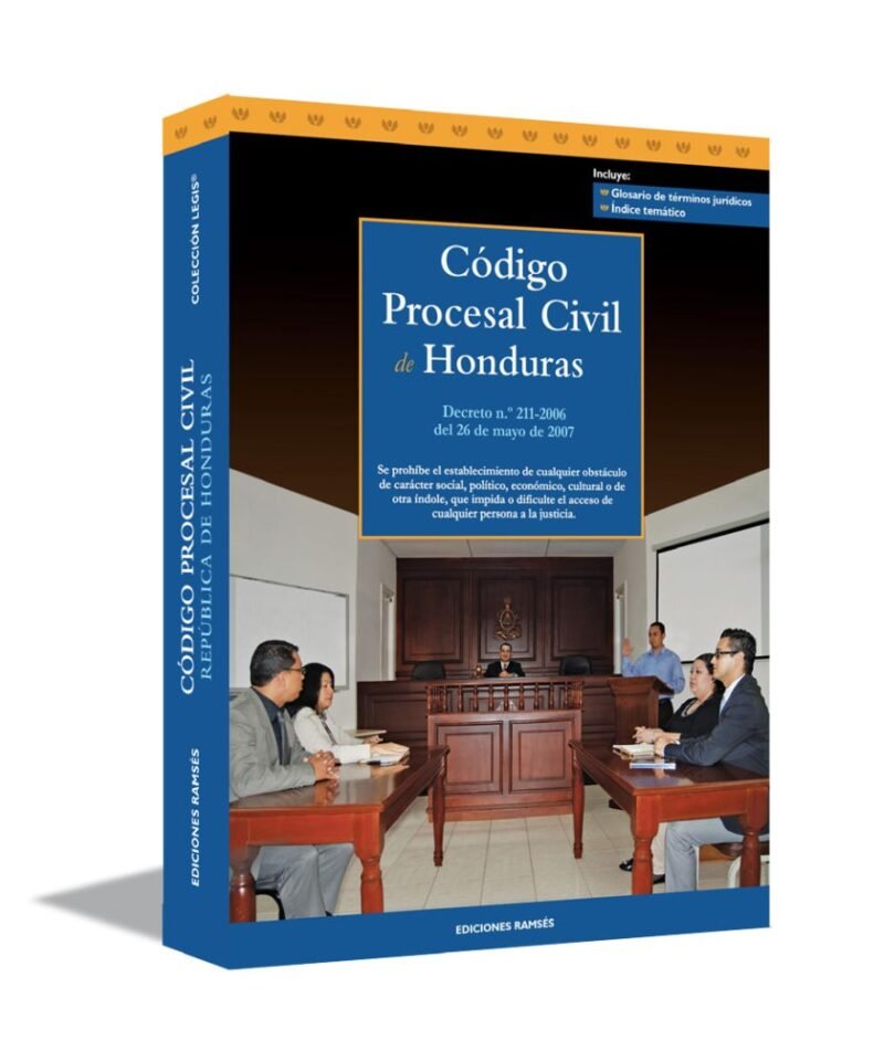 Código Procesal Civil De Honduras Ediciones Ramsés