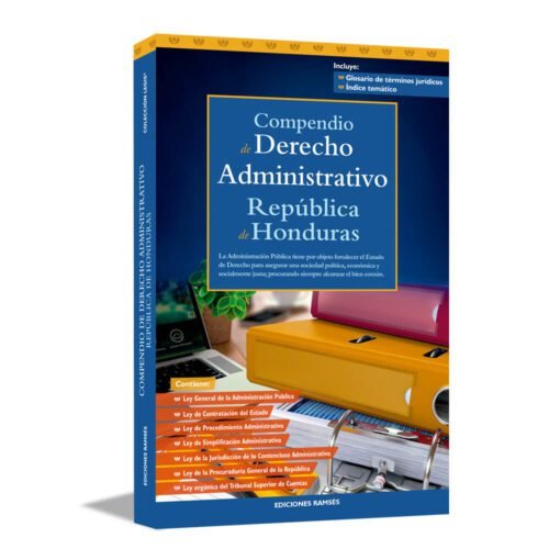 Libro Impreso- COMPENDIO DE DERECHO ADMINISTRATIVO REPÚBLICA DE HONDURAS
