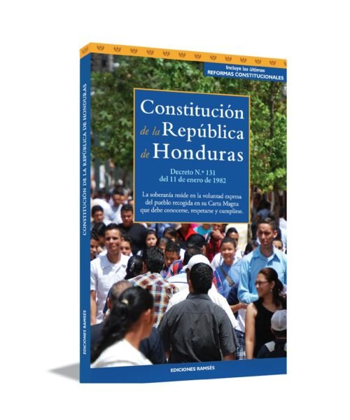 Libro Impreso - CONSTITUCIÓN DE LA REPÚBLICA DE HONDURAS