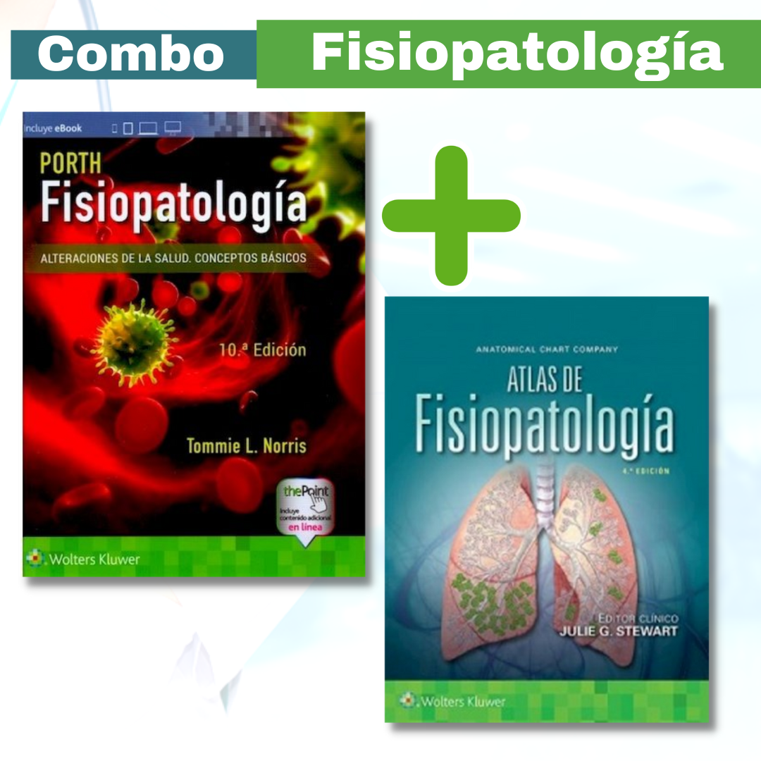 Oferta Especial Combo (Fisiopatología De Porth 10 Ed + Atlas De ...