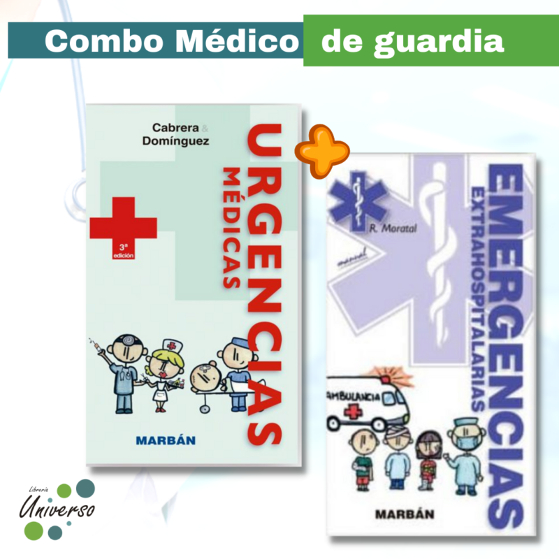 Combo Médico de Guardia- Urgencias médicas Domínguez + Emergencias Extrahospitalarias