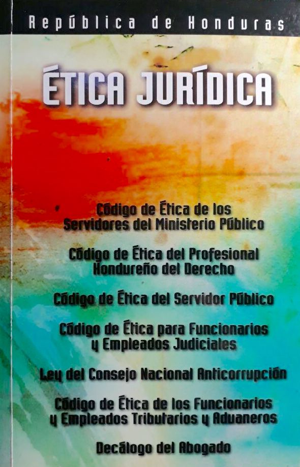 Oferta Especial Ética Jurídica República de Honduras