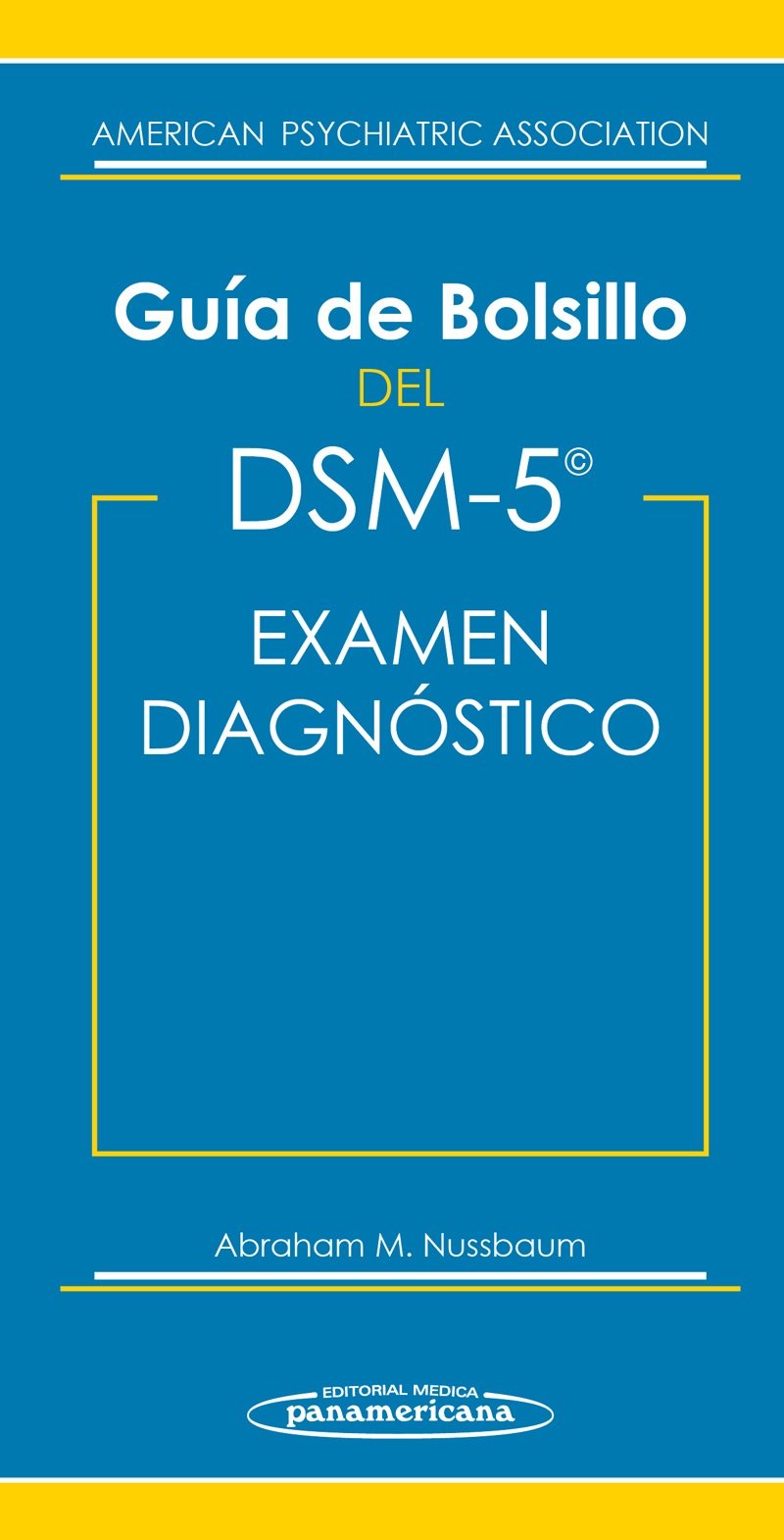 Libro Impreso-Guía De bolsillo Del DSM-5 Examen Diagnóstico