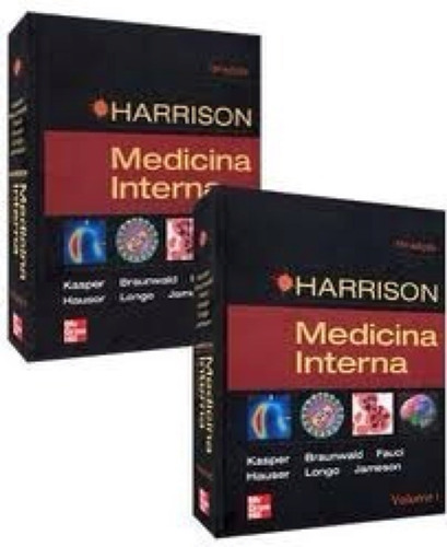 Libro Impreso Harrison Medicina Interna 16 edición