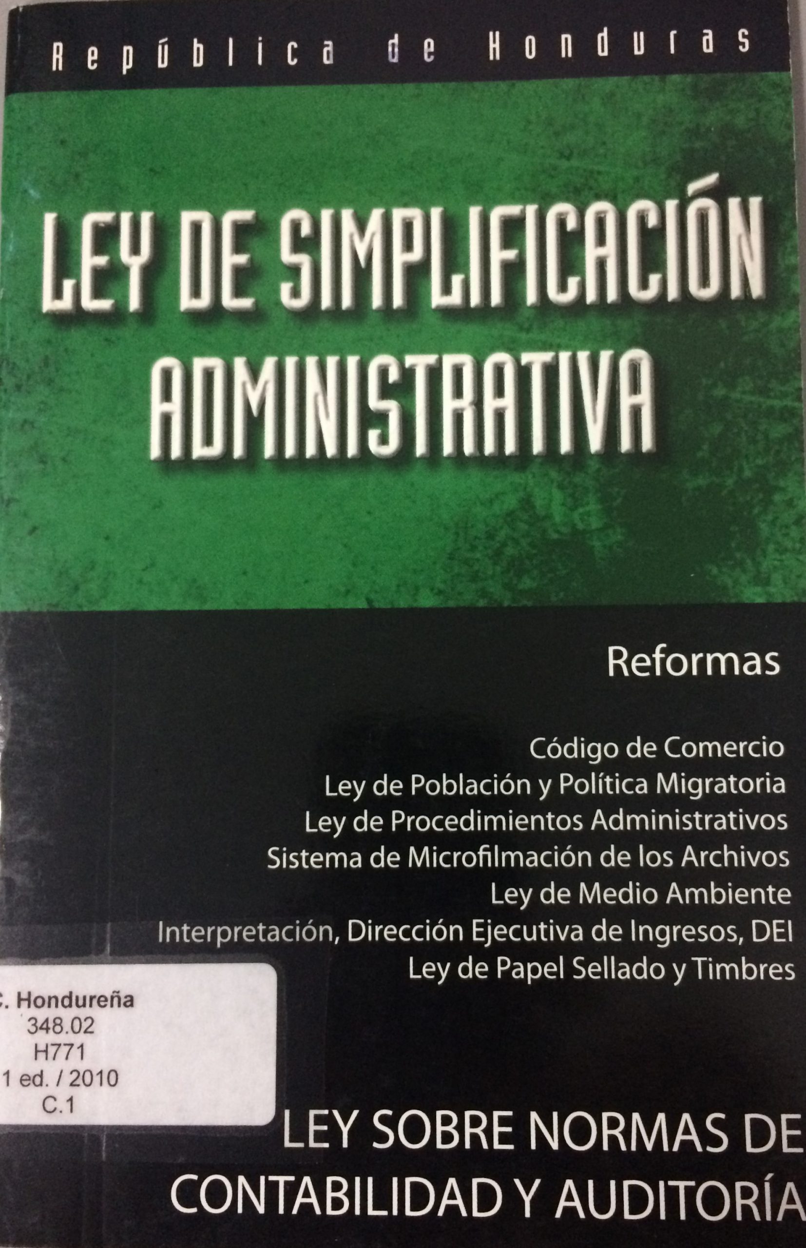 Oferta Especial Ley de Simplificación Administrativa