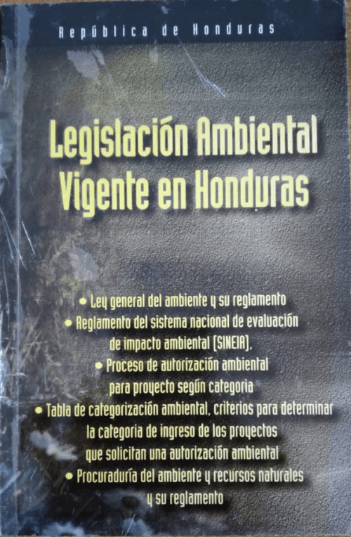 Oferta Especial Legislación Ambiental Vigente en Honduras
