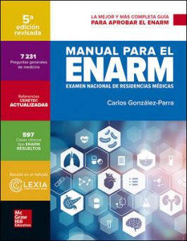 Libro Impreso-Manual para el ENARM (Examen Nacional Residencias Médicas) 5ed