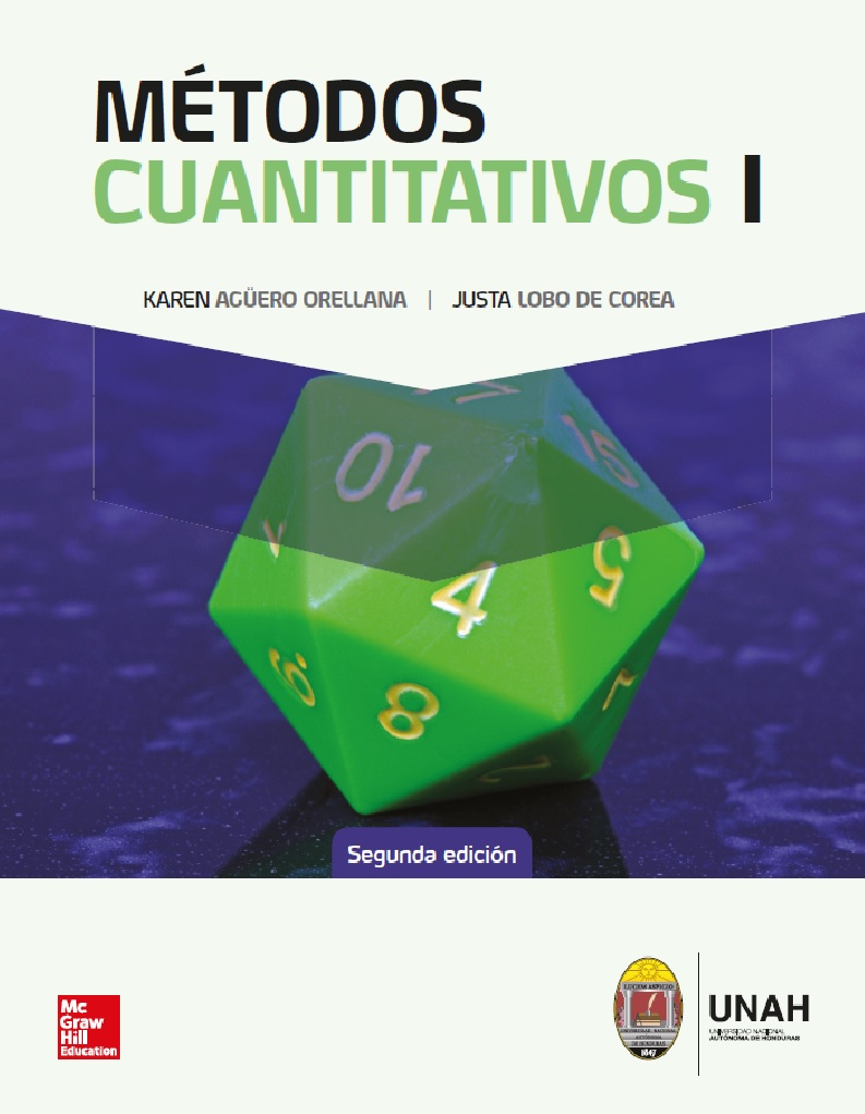 Libro Impreso Métodos Cuantitativos I (2da Edición) UNAH