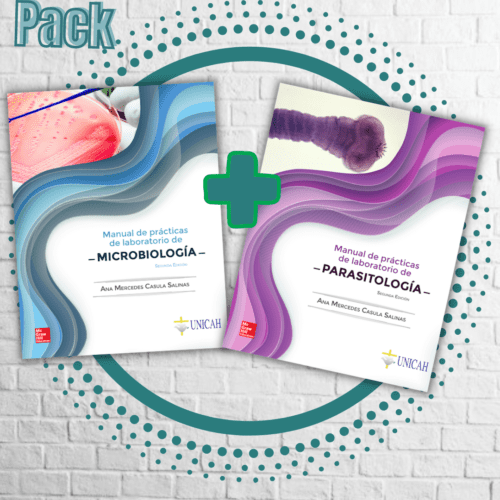 Pack Manuales Impresos Microbiología + Parasitología
