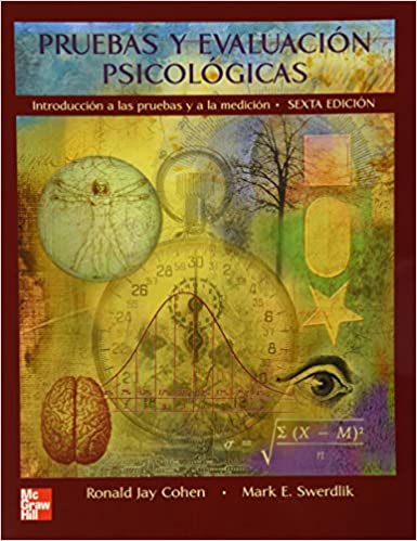 Libro Impreso- Cohen Pruebas y Evaluación Psicológica