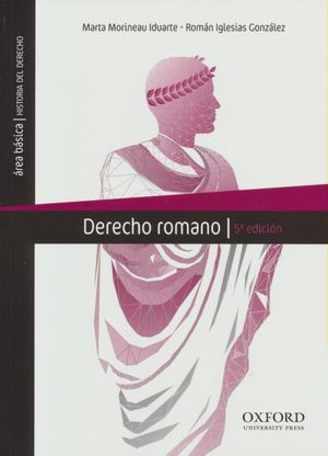 Libro Impreso Derecho Romano 5ta edición Oxford