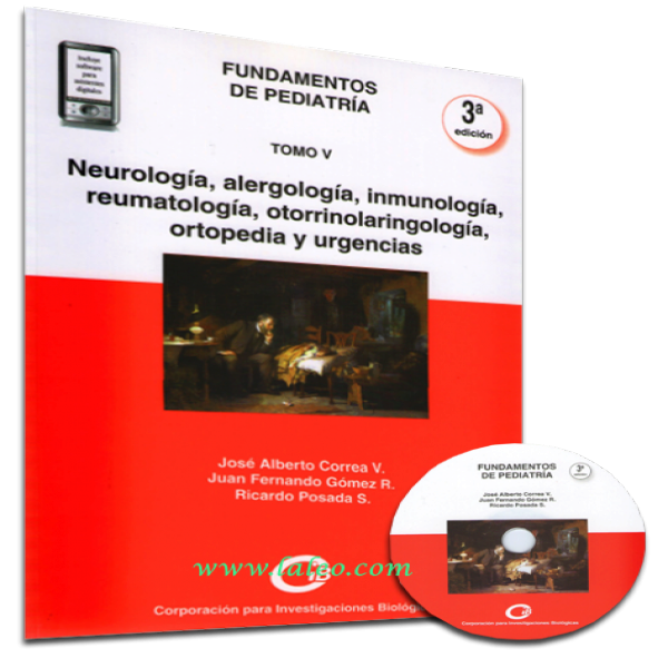 Oferta Libro Impreso-Fundamentos de pediatría Tomo V: Neurología, alergología, inmunología, reumatologia, otorrinolaringologia , ortopedia y urgencias
