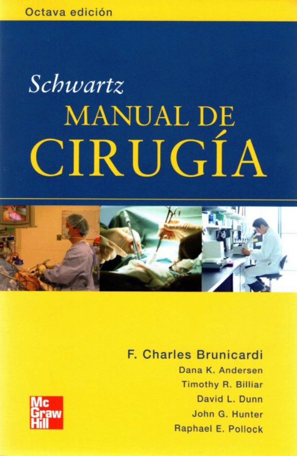Libro Impreso Manual de Cirugía de Schwartz 8ed