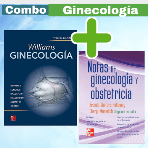 Combo Williams Ginecología. 3ª Edición + Notas de Ginecología y Obstetricia 2ed