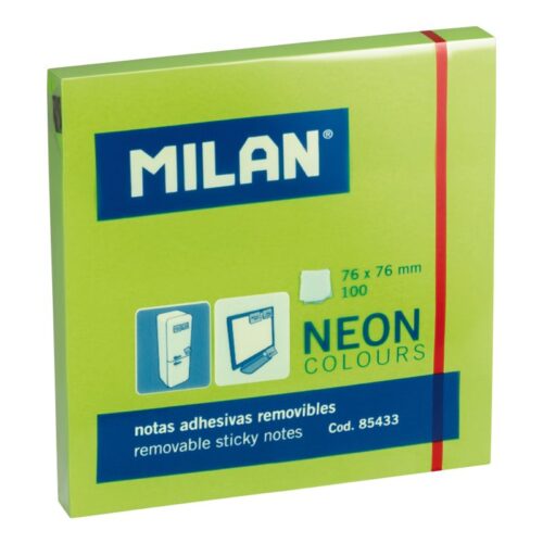 Papel p/Notas Adhesivas Milán Verde