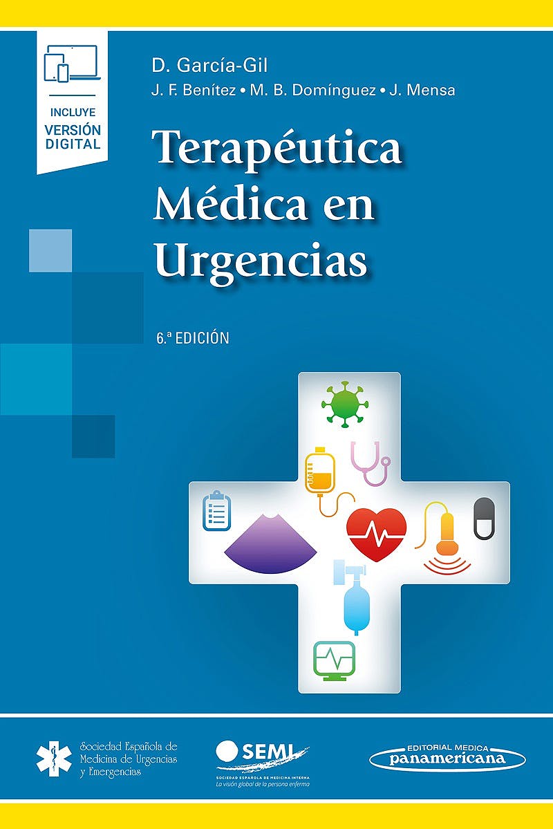 Libro Impreso Garcia Terapeutica Médica en Urgencias 
