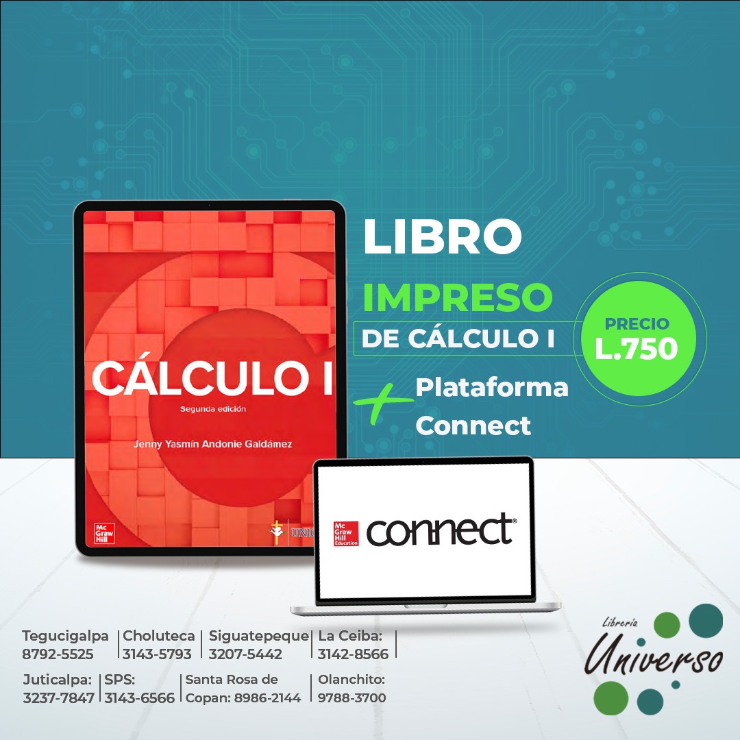 Libro Impreso Calculo I + Licencia de Connect