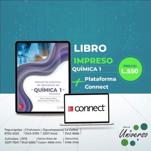 Libro Impreso Manual de Laboratorio de Química 1+ Licencia de Connect