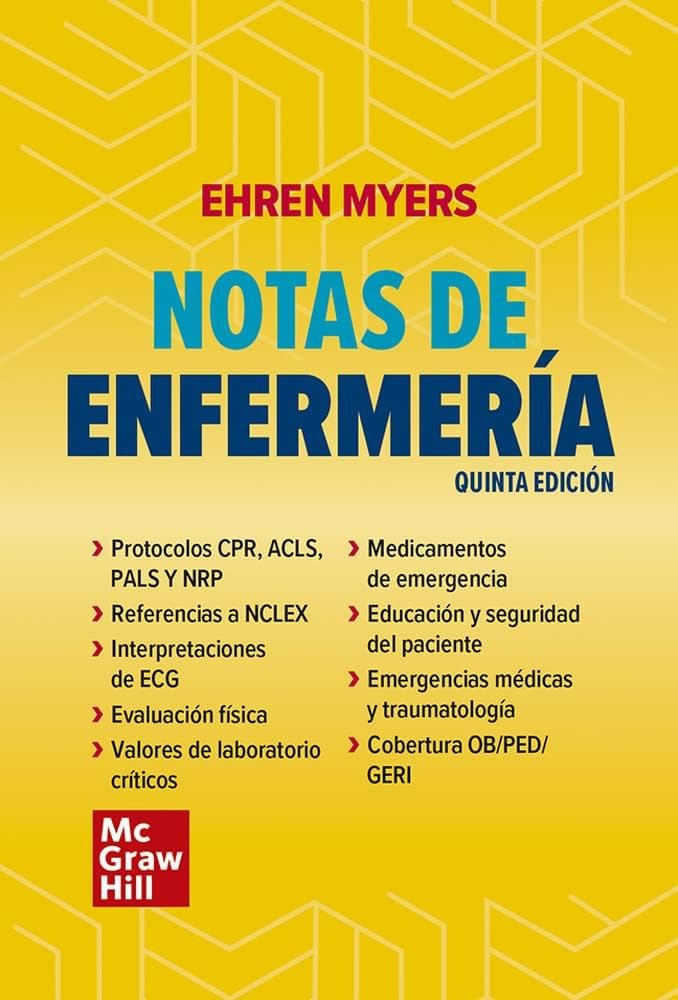 NOTAS DE ENFERMERIA MYERS 5ta Ed.