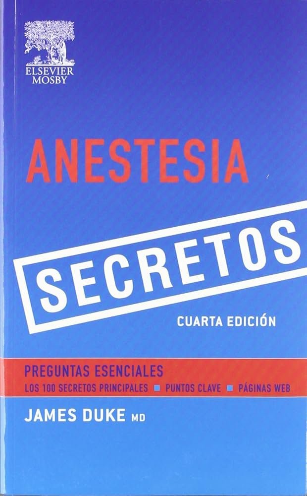 Anestesia Secretos James Duke