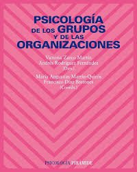 PSICOLOGIA DE LOS GRUPOS DE LAS ORGANIZACIONES Victoria Zarco Martín