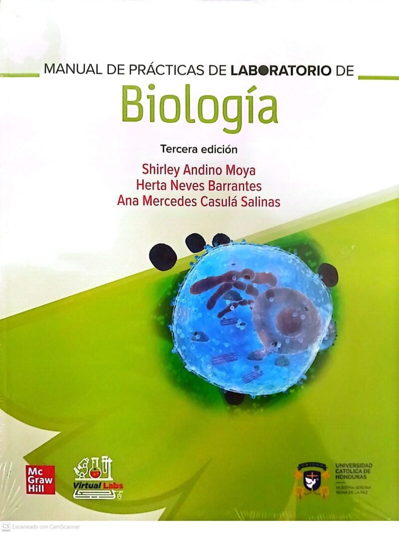 Manual de Prácticas de Laboratorio de Biología 3ed + Virtual Lab