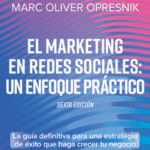 El Marketing en Redes Sociales" book cover by Kotler, Hollensen, and Opresnik. Practical social media marketing guide.