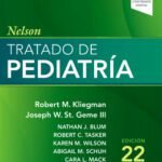 Cover of "Nelson Textbook of Pediatrics, 22nd Edition" in Spanish.