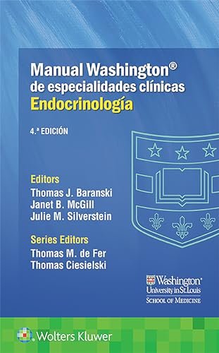 Manual Washington de Especialidades Clínicas: Endocrinología book cover